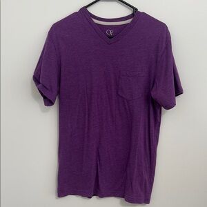 Purple V-Neck T-Shirt